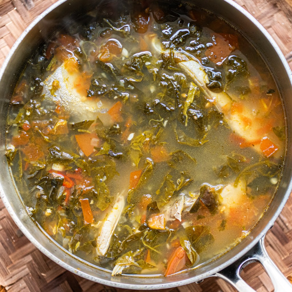 How to Make Vietnamese Canh Chua La Giang Ca (River Leaf Sour Soup with Fish)