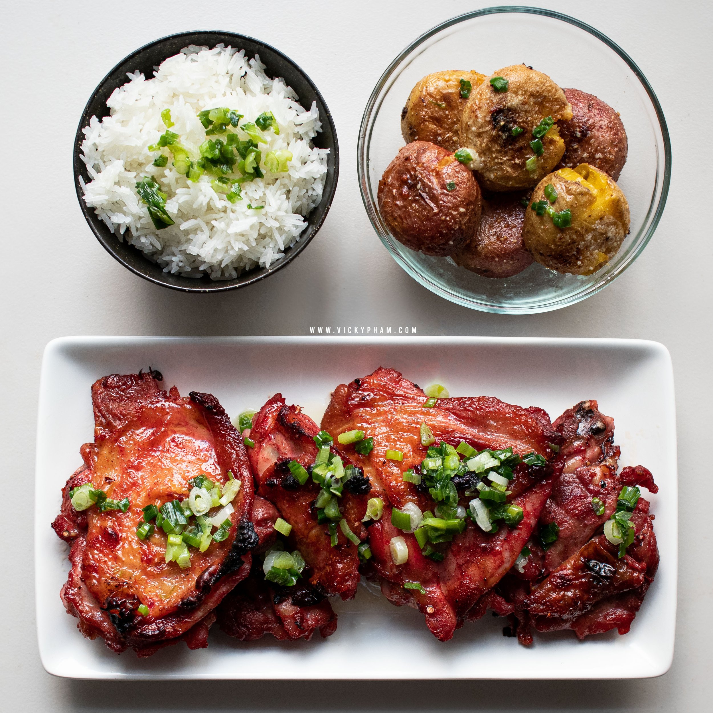 Easy Char Siu/Chinese Barbecue Chicken Recipe with Spice Premix