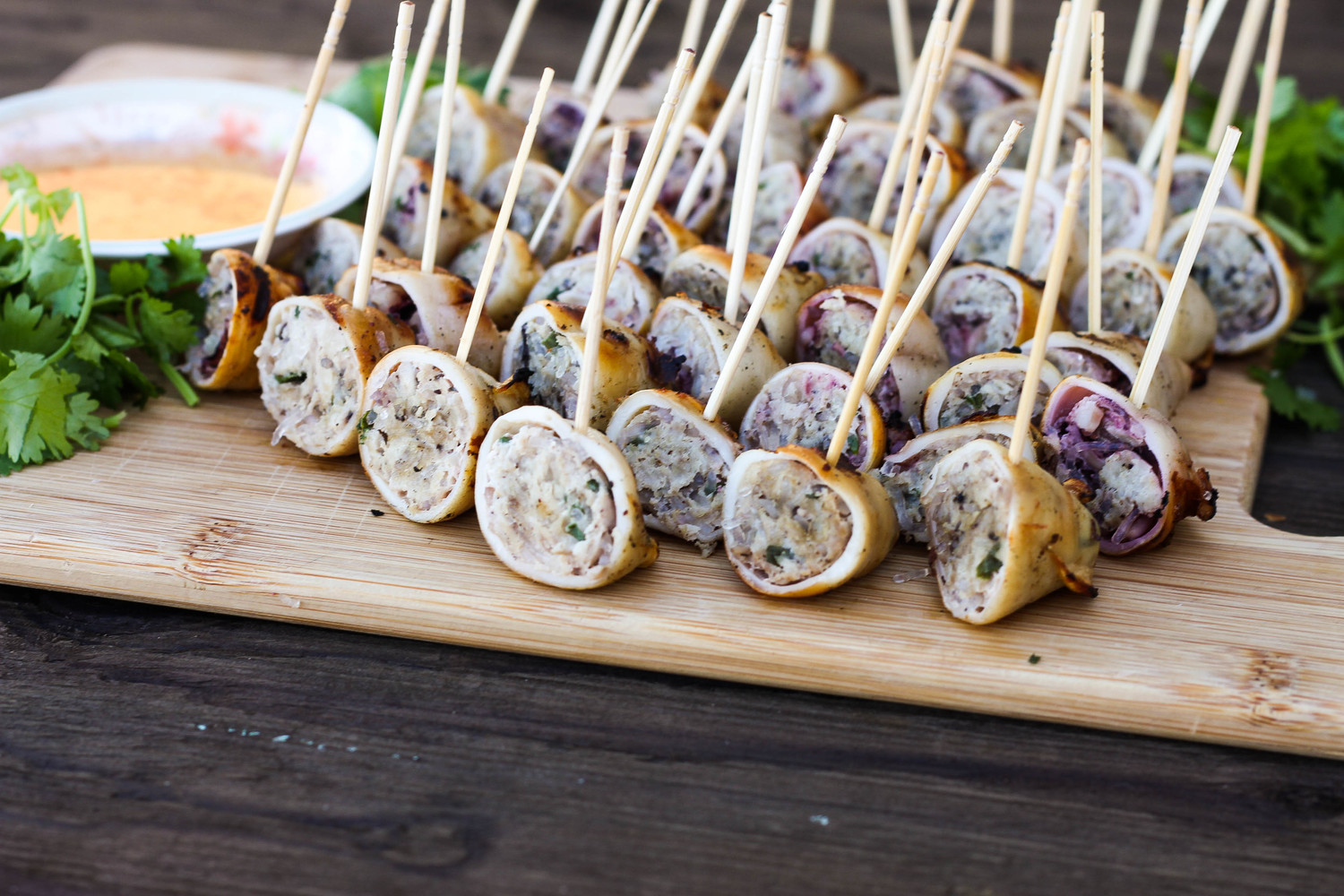 Vietnamese Stuffed Calamari (Muc Nhoi Thit)