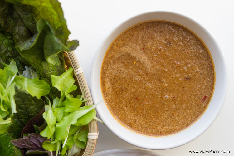 Vietnamese Fermented Anchovy Dipping Sauce (Mam Nem)