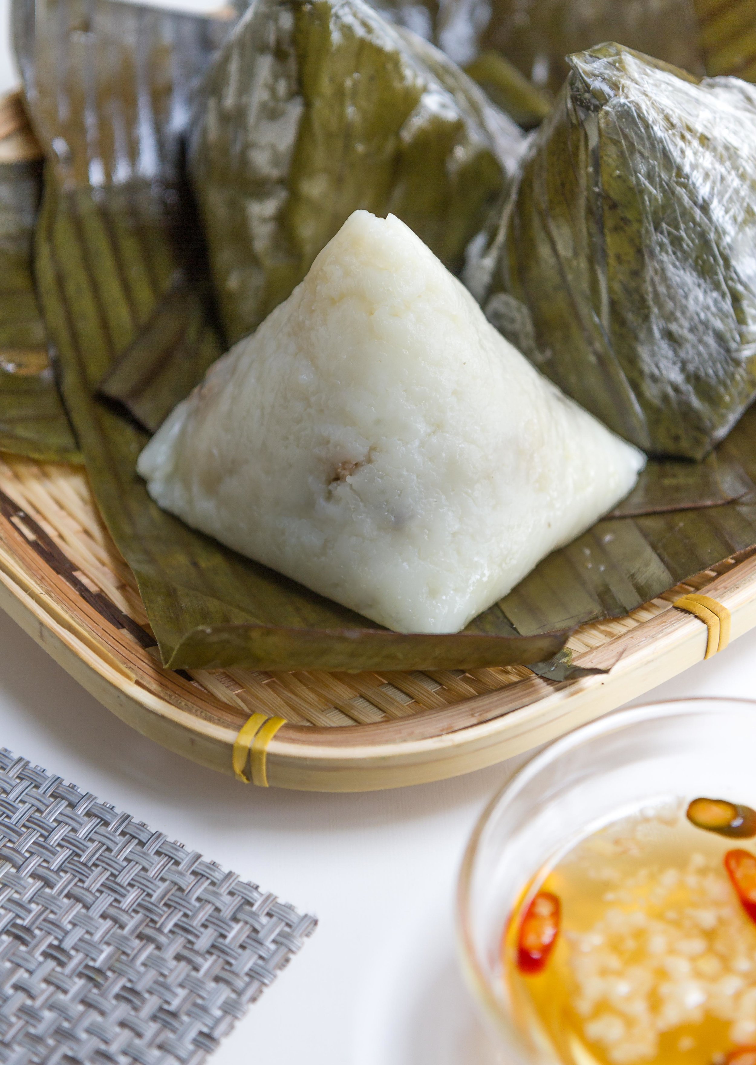 Vietnamese Pyramid Dumplings (Banh Gio)