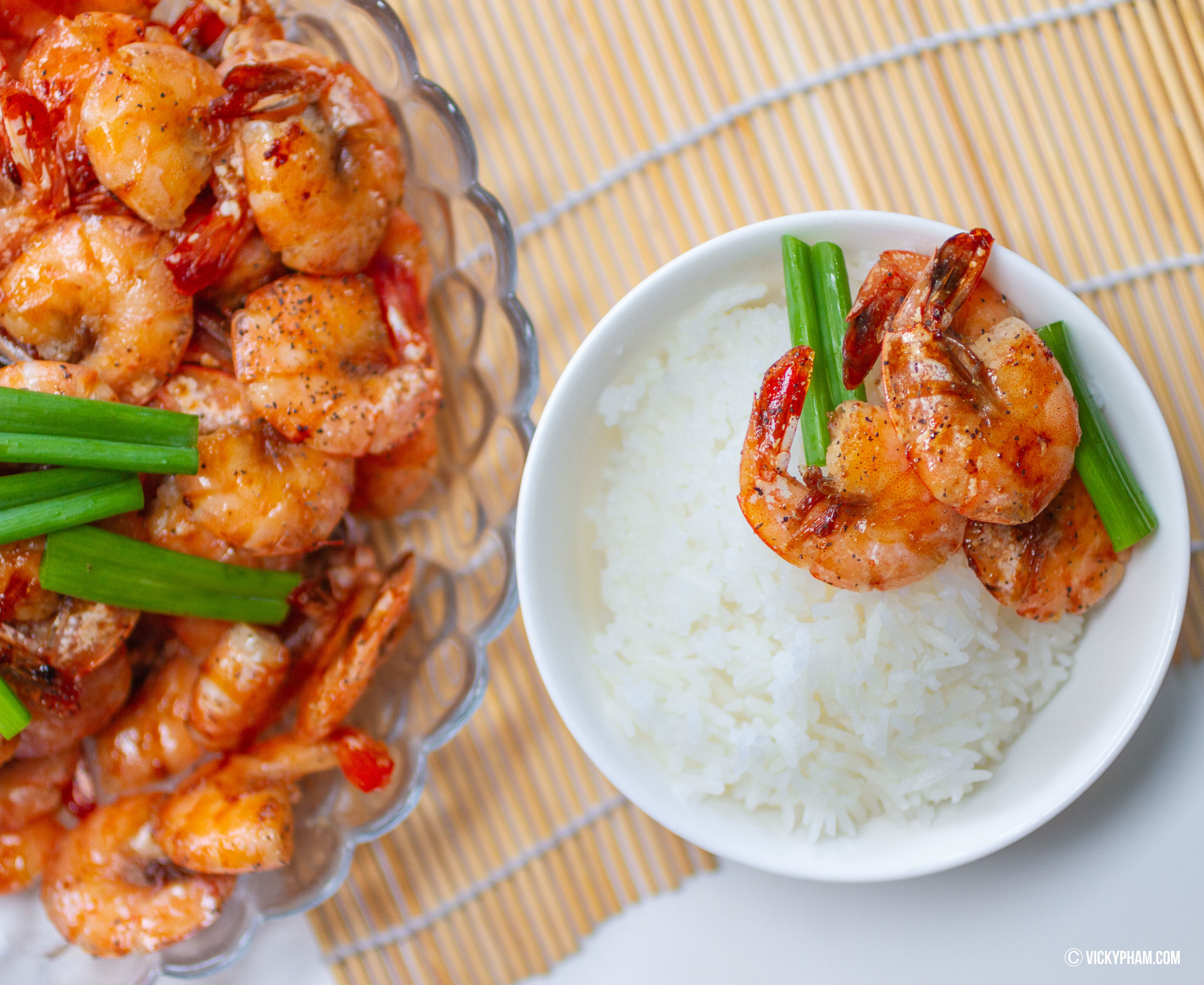 Vietnamese Caramelized Shrimp (Tôm Rim)