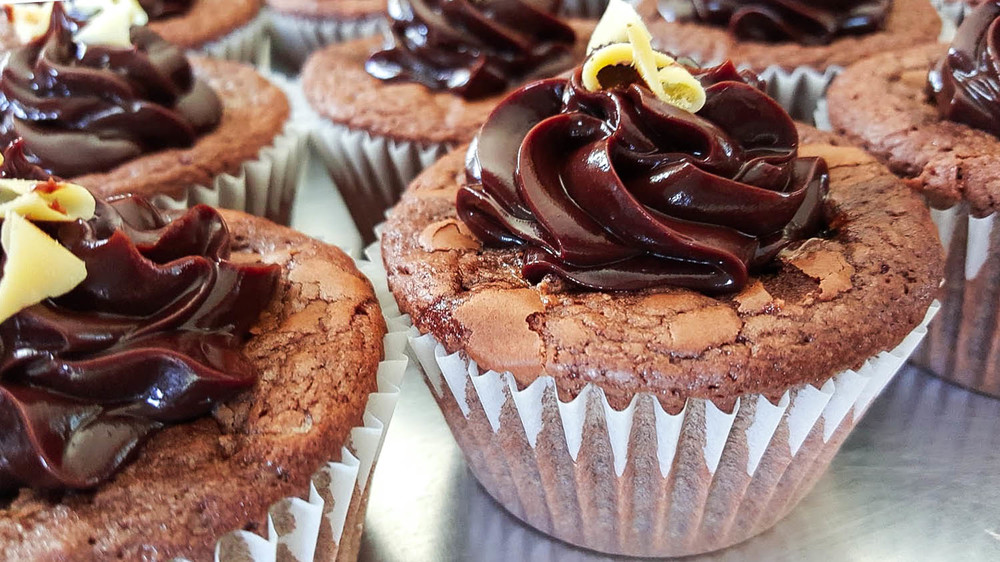 Stuffed Brownie Cupcakes