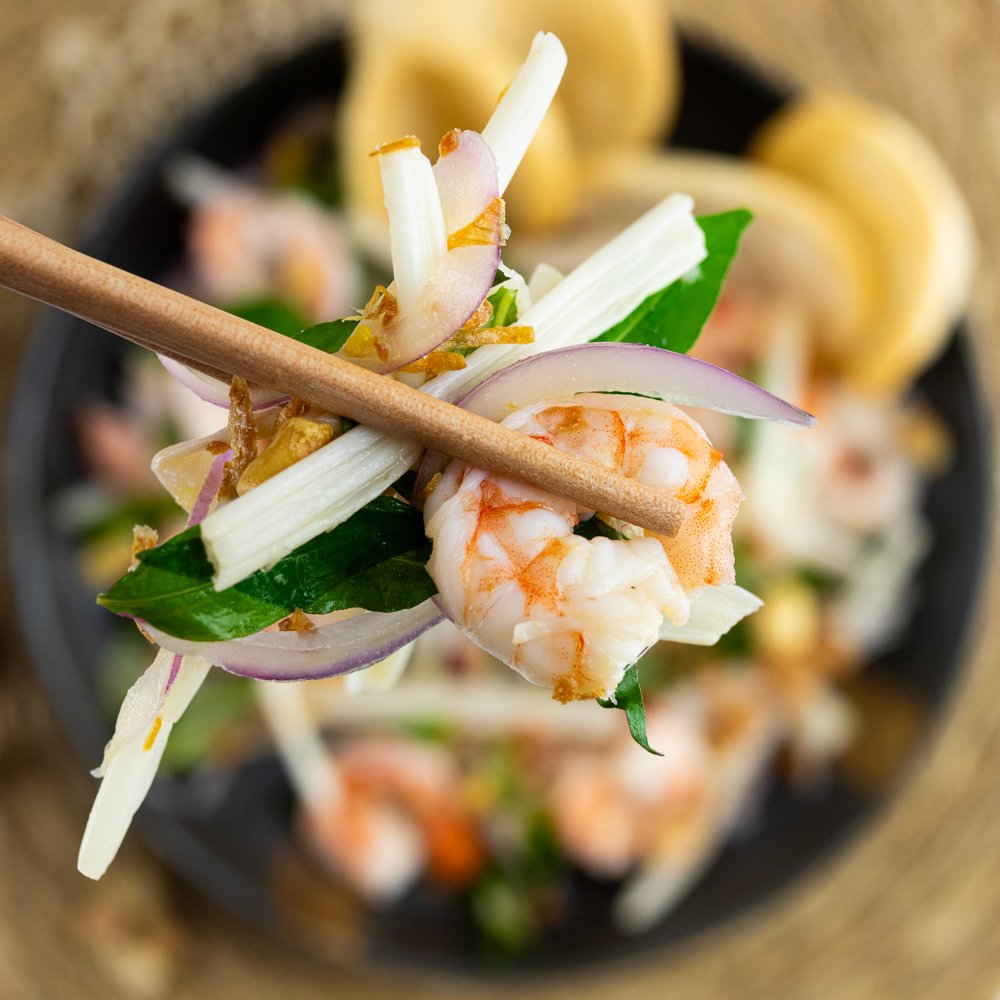 Vietnamese Lotus Root and Shrimp Salad (Gỏi Ngó Sen Tôm)