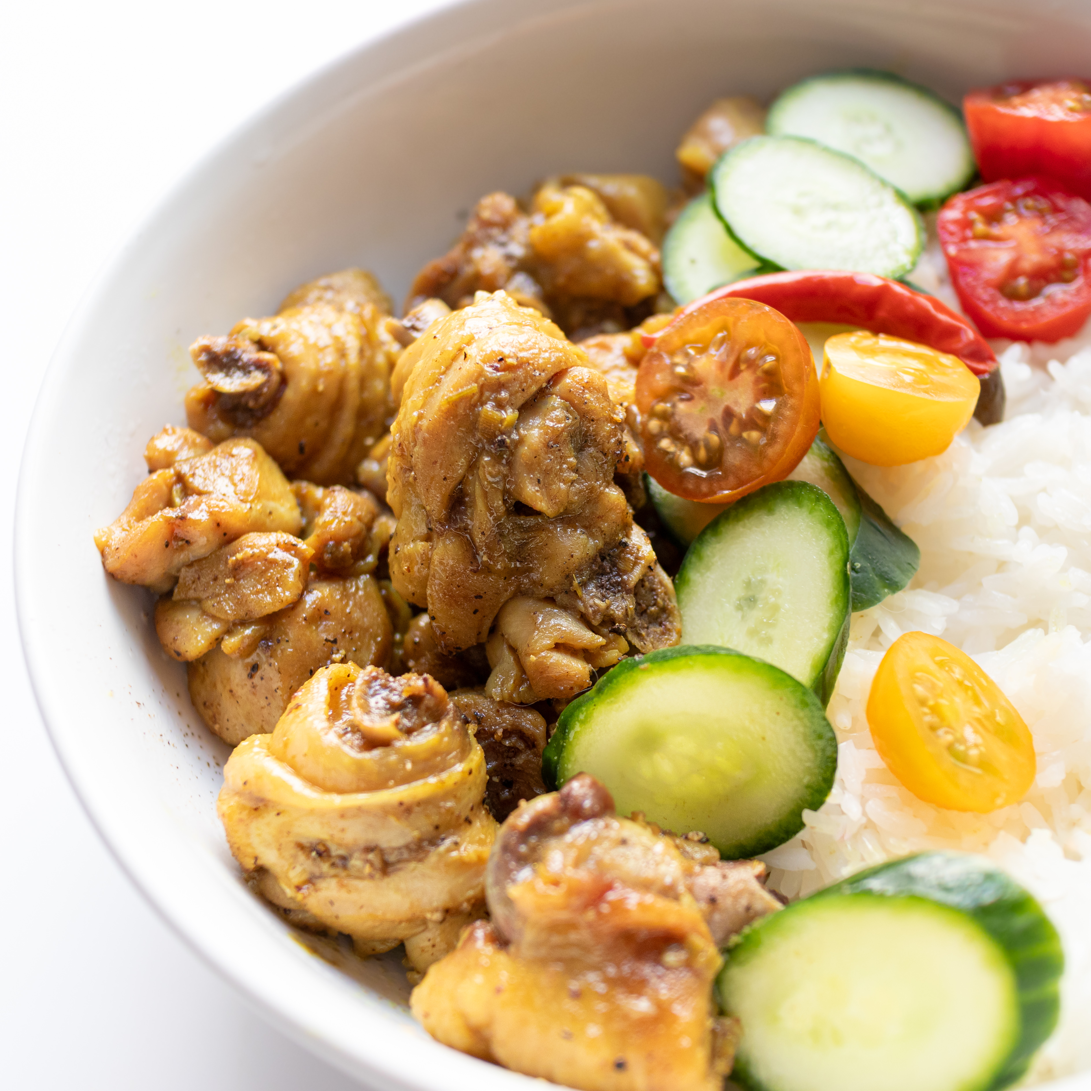 Vietnamese Braised Turmeric Chicken (Gà Kho Nghệ)