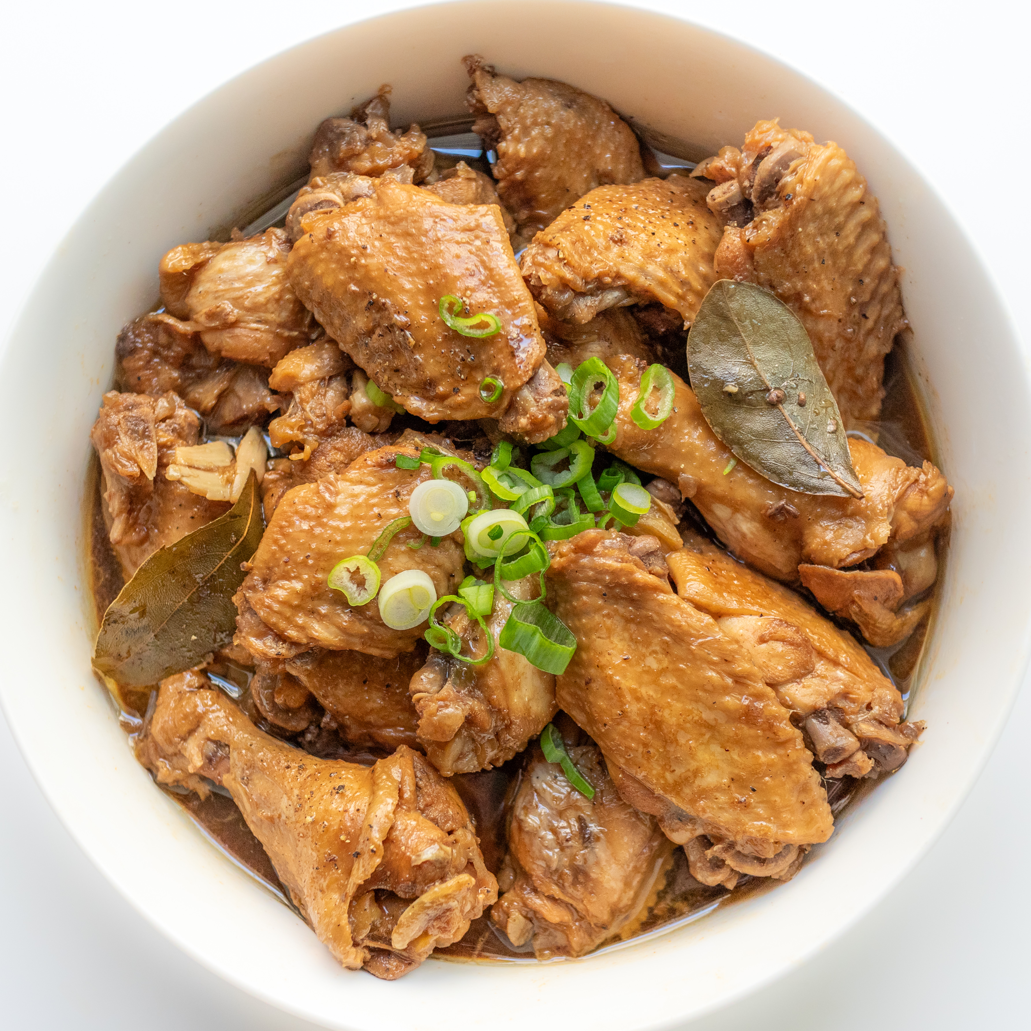 Easy Filipino Chicken Wing Adobo