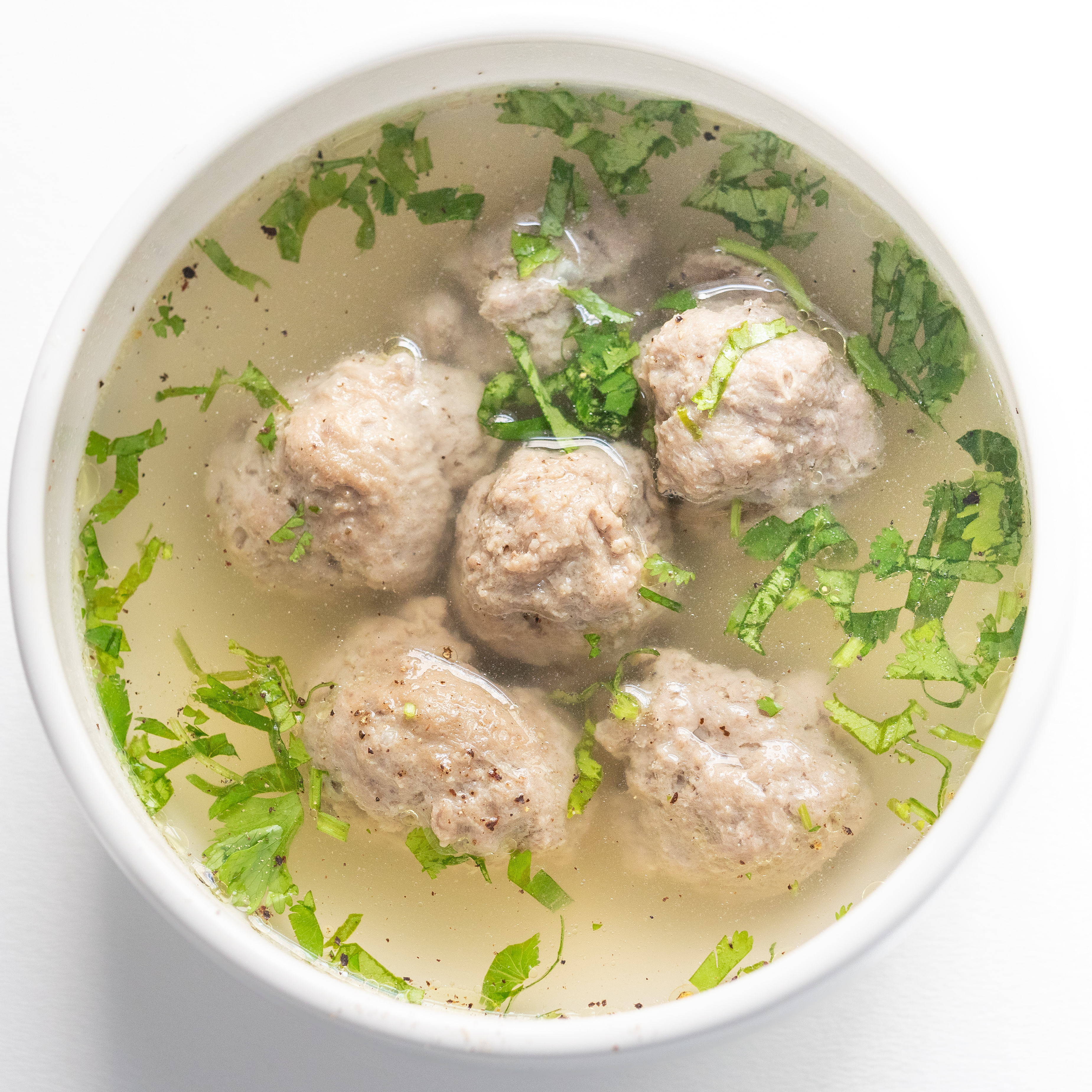 Vietnamese Beef Meatballs (Bò Viên) for Phở Noodle Soups